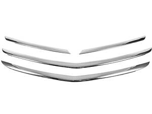Накладки на решетку (нерж) для Opel Insignia 2008-2017 гг