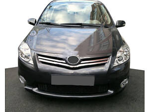 Накладки на решетку (нерж) для Toyota Auris 2007-2012 гг