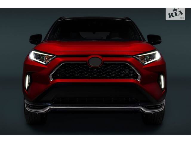 Накладки на решетку (2 шт) для Toyota Rav 4 2019- гг - Фото 1