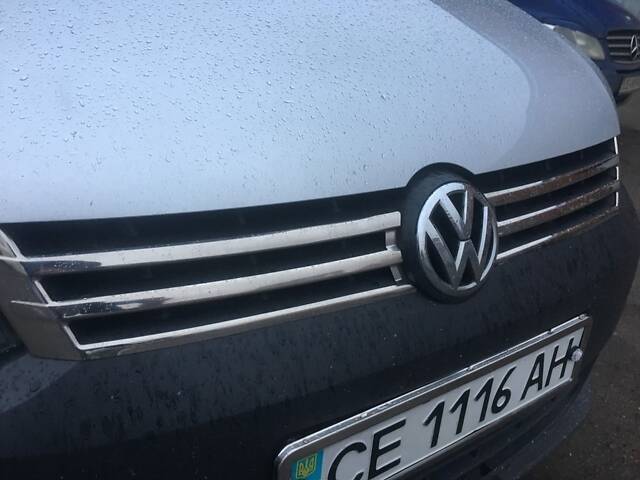 Накладки на решетку (2 шт, нерж) OmsaLine - Итальянская нержавейка для Volkswagen Caddy 2010-2015 гг - Фото 5