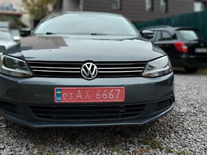 Накладки на решетку 2011-2014 (4 шт, нерж) для Volkswagen Jetta