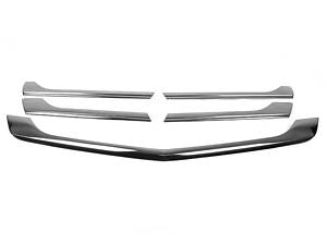 Накладки на решетку BlackChrome (2013-2024, нерж) для Mercedes Sprinter W906