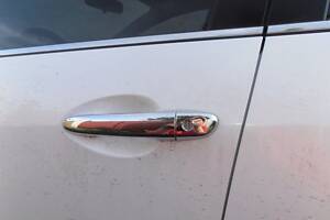 Накладки на ручки (4 шт, нерж) Без чипа Carmos - Турецкая сталь для Mazda CX-3 2015-2024 гг