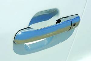 Накладки на ручки (4 шт, нерж) Carmos - Турецкая сталь для Mercedes Sprinter W901-905 1995-2006 гг