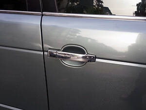 Накладки на ручки (4 шт., нерж) для Range Rover III L322 2002-2012 гг.
