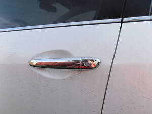 Накладки на ручки V1 (4 шт, нерж) для Mazda CX-7 2006-2012 гг
