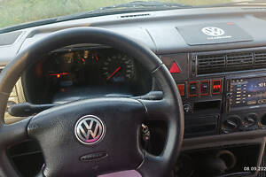 Накладки на торпеду (1999-2003) Карбон для Volkswagen T4 Transporter