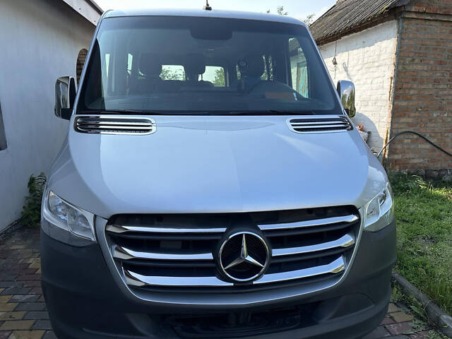 Накладки на воздухозаборник OmsaLine (2 шт., нерж) для Mercedes Sprinter W907/W910 2018- гг - Фото 5