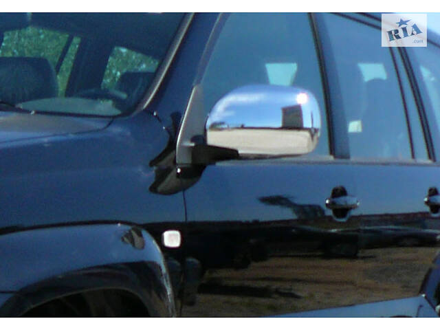 Накладки на зеркала (2 шт, нерж.) для Lexus GX470