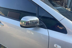 Накладки на дзеркала (2 шт, нерж) OmsaLine - Італійська нержавіюча сталь для Nissan Leaf 2010-2017 гг