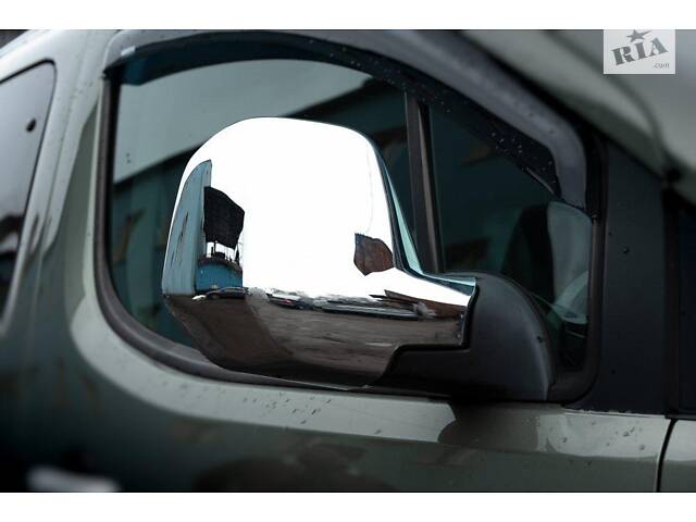 Накладки на зеркала (2 шт., пласт.) Carmos, 2008-2012 для Citroen Berlingo