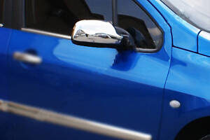 Накладки на зеркала (2 шт, пласт.) Для Peugeot 307