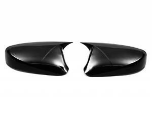 Накладки на зеркала без выреза под поворот BMW-style (2 шт) для Hyundai I-30 2012-2017 гг