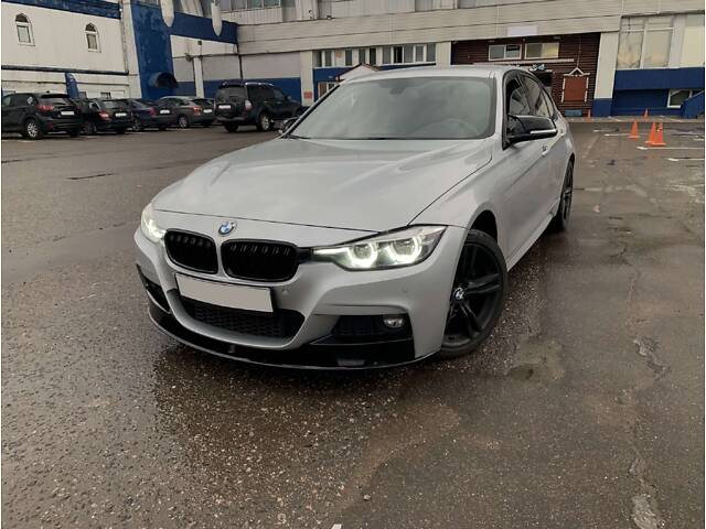 Накладки на зеркала Черный глянец (M-Look) на BMW 3 Series F30/F31 2011-2018 года - Фото 10