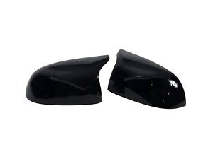 Накладки на зеркала Черный глянец (M-Look) на BMW X5 F15 2013-2018 года.