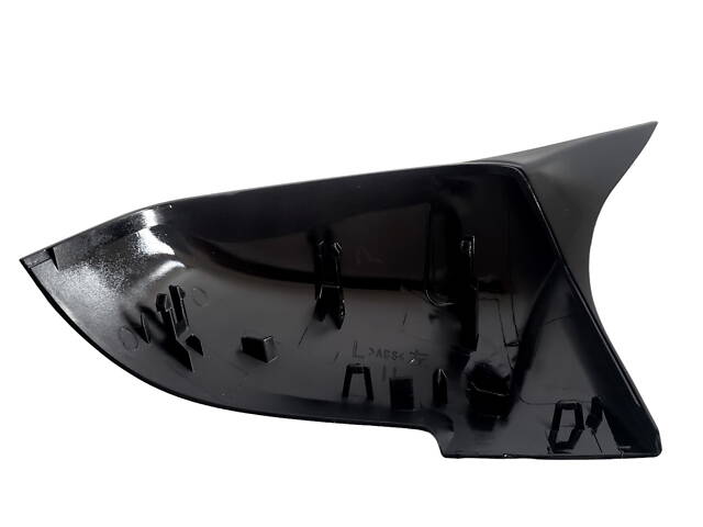 Накладки на зеркала Черный глянец (M-Look) на BMW 3 Series F30/F31 2011-2018 года - Фото 5