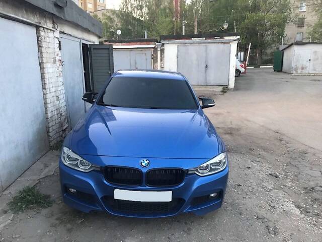 Накладки на зеркала Черный глянец (M-Look) на BMW 3 Series F30/F31 2011-2018 года - Фото 6