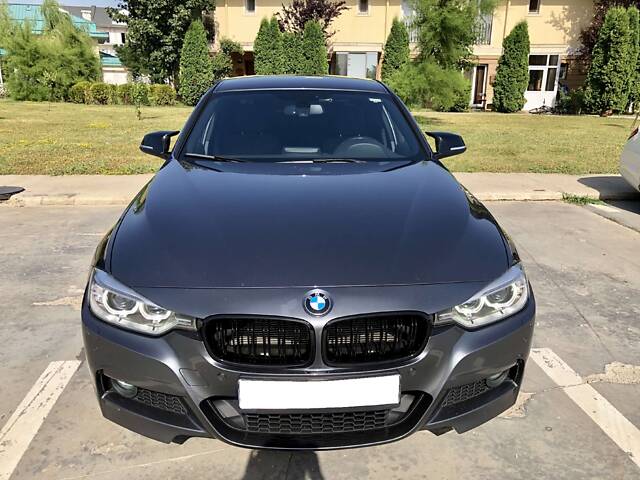 Накладки на зеркала Черный глянец (M-Look) на BMW 3 Series F30/F31 2011-2018 года - Фото 13