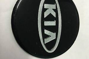 Наклейка Kia (d 75мм) для Kia Carnival 2002-2013 рр.