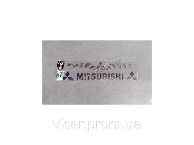 Наклейка на лобове скло Mitsubishi