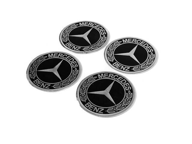 Наклейки на диски 90мм (4 шт) для Тюнинг Mercedes