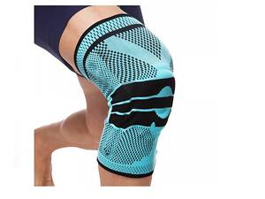 Наколенник с силиконовым кольцом (1шт) MUTE 9065 Blue (SKL0935)