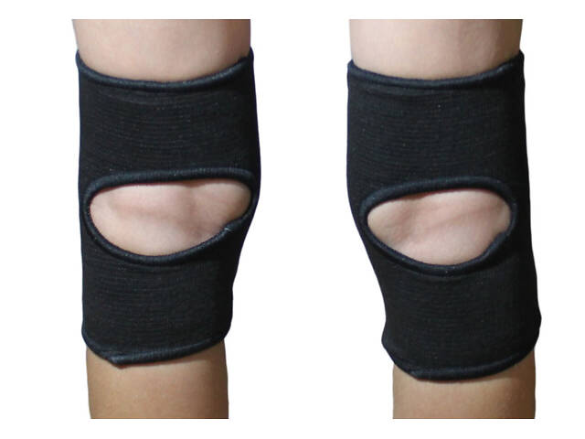 Наколінники спортивні дитячі чорні 0404-L-Ч - Фото 4