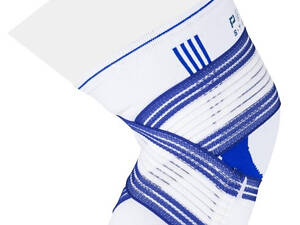 Наколінник Power System PS-6008 Knee Support Pro Blue/White L/XL