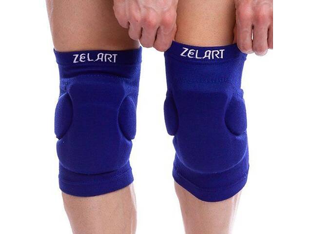Волейбольний наколінник BC-1671 Zelart S Синій (57363018) - Фото 2