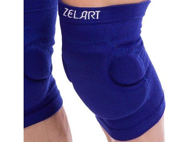 Волейбольний наколінник BC-1671 Zelart S Синій (57363018) - Фото 4