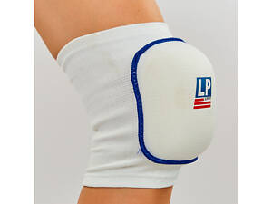 Наколінник волейбольний професійний planeta-sport LP SUPPORT BC-0284 L Білий 2 шт.