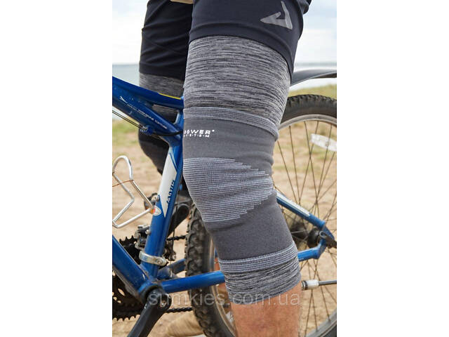 Наколінники Power System PS-6002 Knee Support Grey (пара) XL - Фото 3