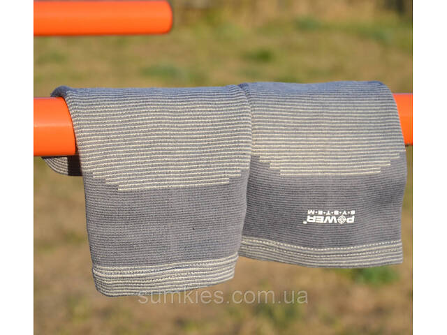 Наколінники Power System PS-6002 Knee Support Grey (пара) XL - Фото 10