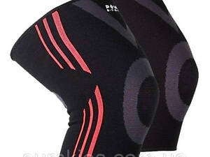 Наколінники Power System PS-6021 Knee Support Evo Black/Orange (пара) L