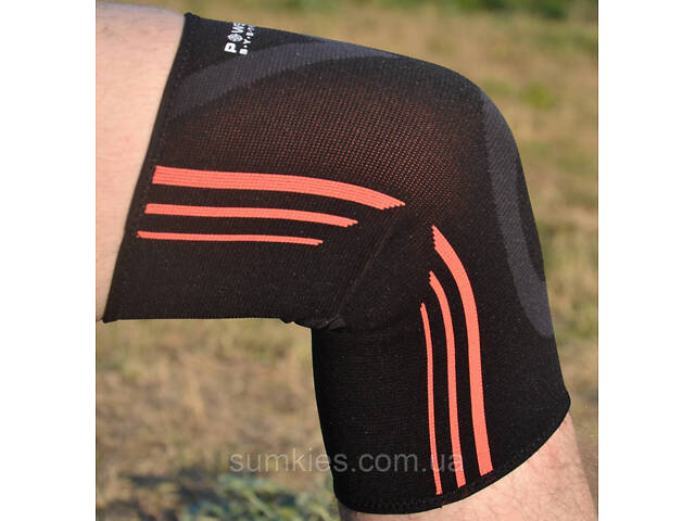 Наколінники Power System PS-6021 Knee Support Evo Black/Orange (пара) L - Фото 5