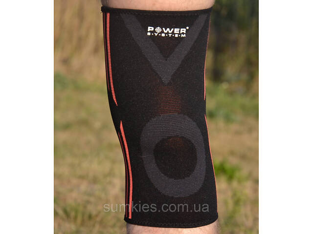 Наколінники Power System PS-6021 Knee Support Evo Black/Orange (пара) L - Фото 8