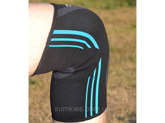 Наколінники Power System PS-6021 Knee Support Evo Black/Blue (пара) XL - Фото 5