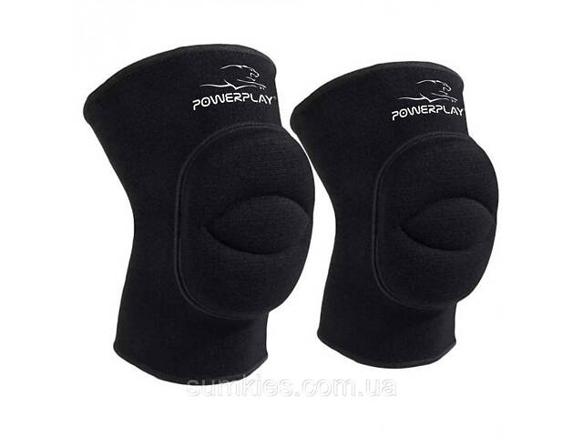 Наколінники PowerPlay PP-8000 Elastic Knee Support (пара) чорні S - Фото 2