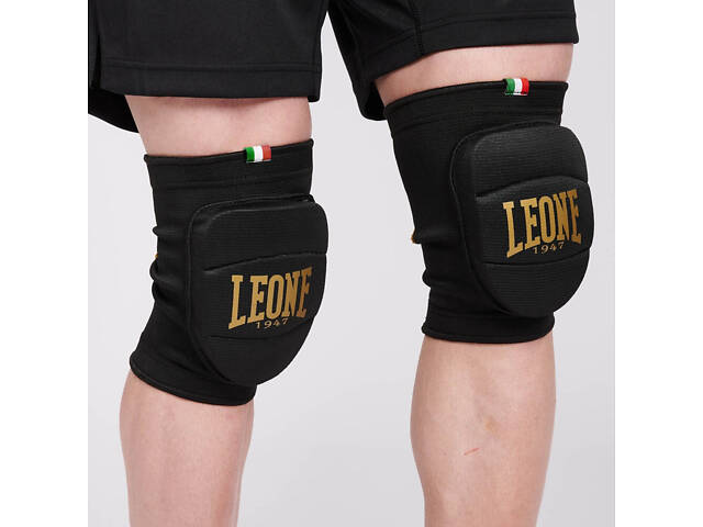 Наколінники спортивні Leone PR342 L/XL Black (пара) - Фото 1