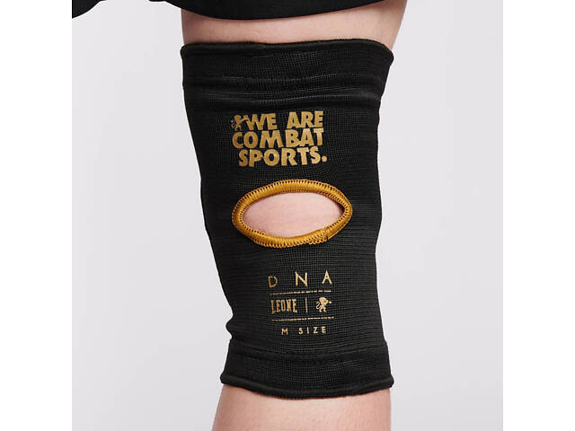 Наколінники спортивні Leone PR342 L/XL Black (пара) - Фото 4