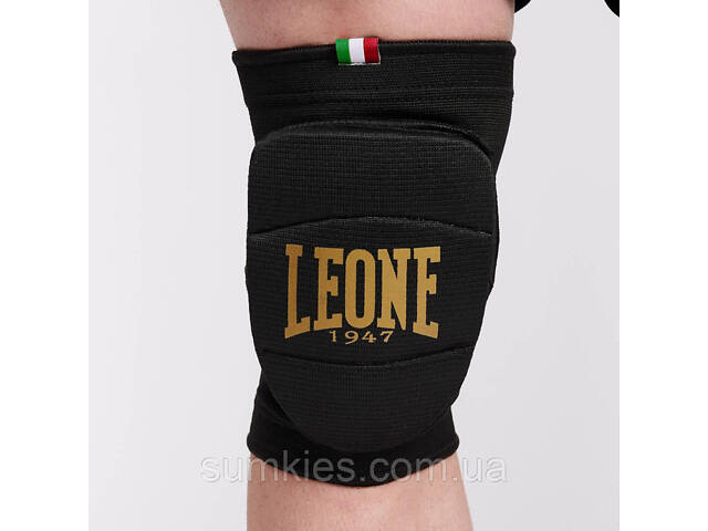Наколінники спортивні Leone PR342 L/XL Black (пара) - Фото 2