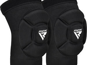 Наколінники спортивні RDX Hosiery Knee Foam K5 Black/White M (пара)