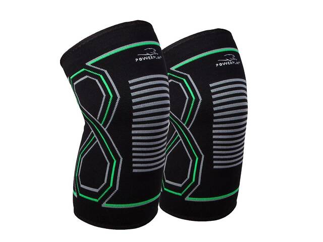 Наколінники PowerPlay 4099 Чорні (пара) S/M - Фото 1