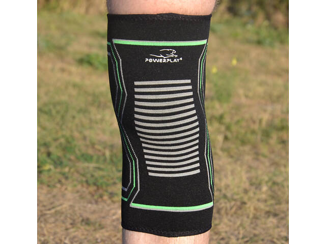 Наколінники PowerPlay 4099 Чорні (пара) S/M - Фото 8