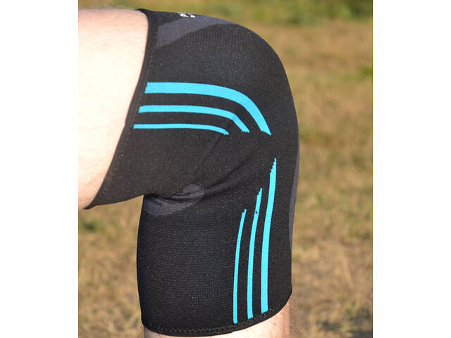 Наколінники Power System PS-6021 Knee Support Evo Black/Blue (пара) XL - Фото 5