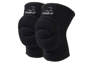 Наколінники PowerPlay PP-8000 Elastic Knee Support (пара) чорні XS