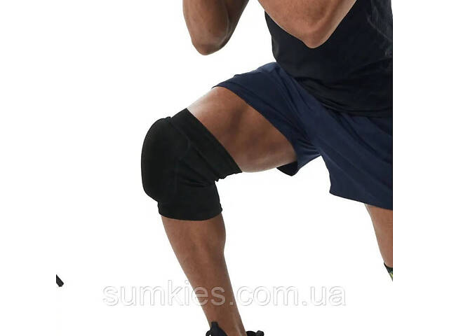 Наколінники PowerPlay PP-8000 Elastic Knee Support (пара) чорні XL - Фото 8