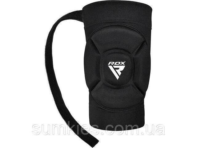 Наколінники спортивні RDX Hosiery Knee Foam K5 Black/White XL (пара) - Фото 4