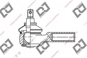 Наконечник рулевой тяги для моделей: HYUNDAI (ACCENT, SONATA,LANTRA,COUPE,LANTRA,ACCENT,ACCENT,TRAJET,ELANTRA,ELANTRA,S