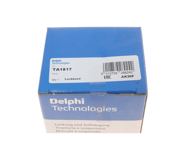 Наконечник поперечної рульової тяги Delphi TA1817 Ford Transit, Connect 2T143289AA, 438184O, 4381840 - Фото 6